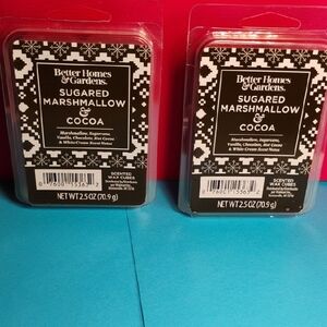 Better Homes & Gardens Sugared Marshmallow & Cocoa Wax Cubes Sealed Never Open